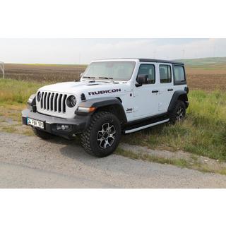 Fullmond side steps (2 stuks, aluminium) Jeep Wrangler 2018– foto 2
