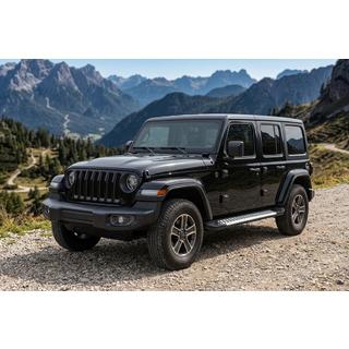 Side steps Line (2 stuks, aluminium) Jeep Wrangler 2018– foto 1
