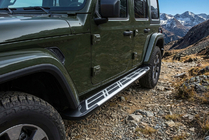 Jeep Wrangler 2018– Sunrise side steps (set van 2, aluminium) foto 1