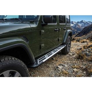 Sunrise side steps (set van 2, aluminium) Jeep Wrangler 2018– foto 1