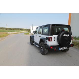 Side steps Tayga V2 (2 stuks, aluminium) Jeep Wrangler 2018– foto 2