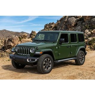 Zijtreden Vision New Black (2 stuks, aluminium) Jeep Wrangler 2018– foto 1