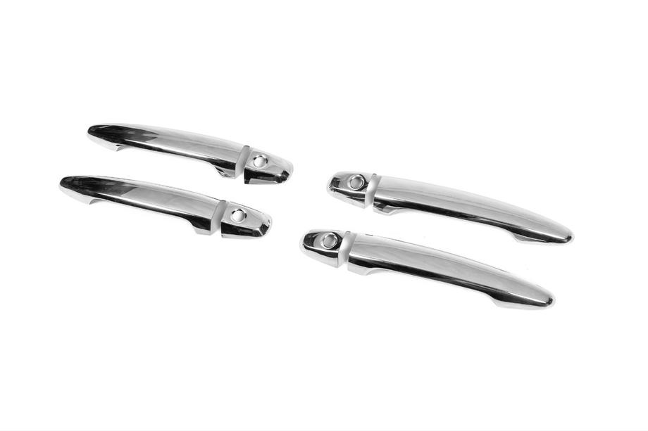 Toyota Camry 2006–2011 Sale! Deurgreep covers met sleutelgat (4 stuks, RVS) Foto 1
