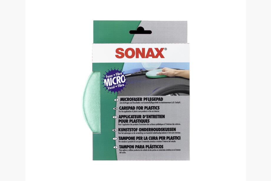 Sonax microvezel applicator voor kunststofonderhoud Foto 2