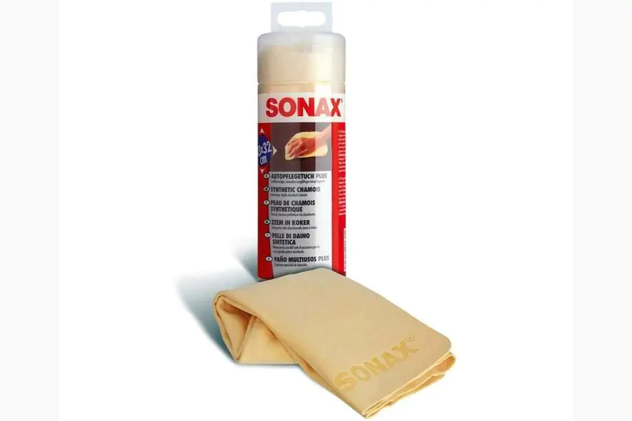 Sonax synthetische zeem in koker 43x32 cm Foto 1