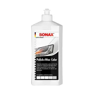 Sonax NanoPro kleurpolish met wax, wit, 250 ml foto 1