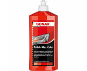 Sonax NanoPro kleurpolish met wax rood 500 ml foto 1