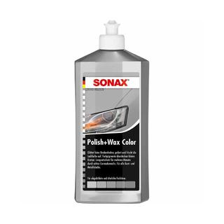 Sonax NanoPro kleurwax polish grijs 250 ml foto 1