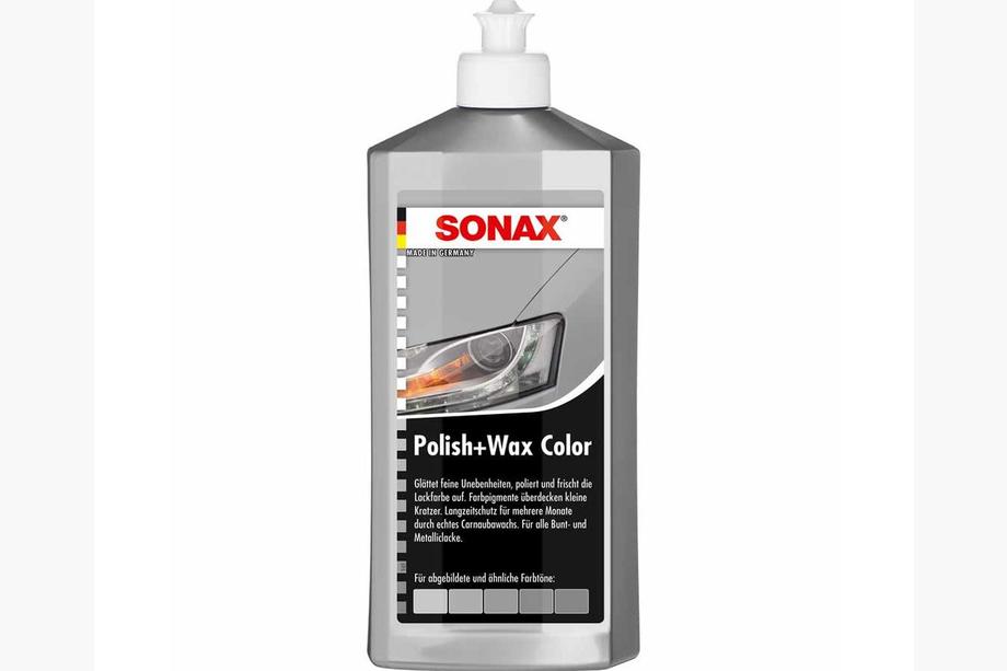 Sonax NanoPro kleurwax polish grijs 250 ml Foto 1