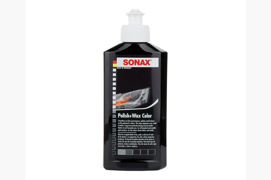 Sonax NanoPro kleurpolish met wax, zwart 250 ml Foto 1