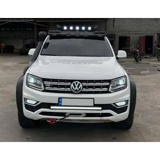 Voorruitvizier voor dakdrager DAKAR (LED) Volkswagen Amarok 2010–2022 foto 1
