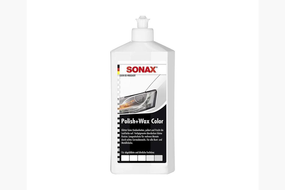 Sonax NanoPro kleurpoets met was, wit, 500 ml Image