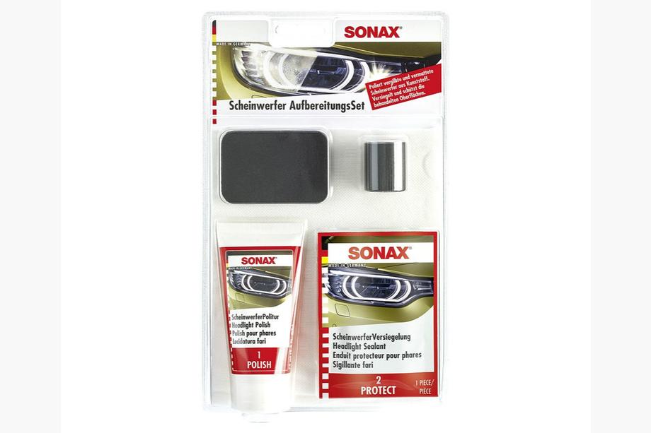 Sonax polijstset voor kunststof koplampen Image