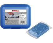 Sonax blauwe claybar voor reiniging van lak en glas foto 1