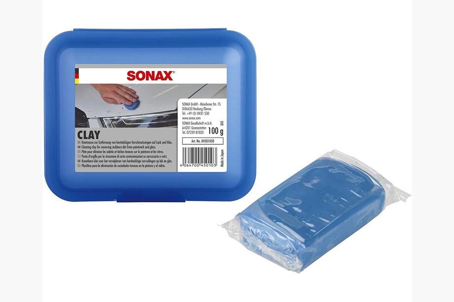Sonax blauwe claybar voor reiniging van lak en glas Image