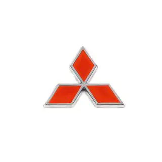 Embleem 85 mm (rood) foto 1