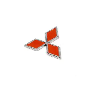 Embleem 85 mm (rood) foto 2