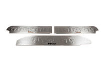 Mercedes Viano 2004–2014 Binnenste dorpellijsten Carmos V3 (RVS) 3 stuks, Carmos - Turks roestvrij staal foto 2