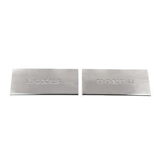 Carmos V2 instaplijsten binnen (2 stuks, RVS) Peugeot Boxer 2006–2025 foto 2
