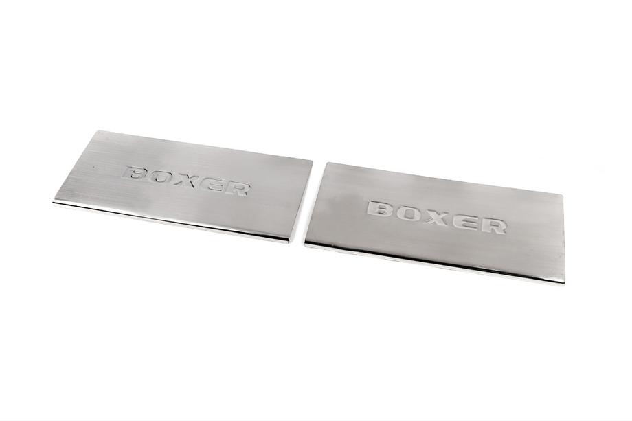 Peugeot Boxer 2006–2025 Carmos V2 instaplijsten binnen (2 stuks, RVS) Image