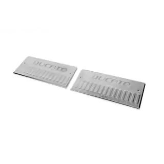 Interieur dorpellijsten Carmos V3 (2 stuks, RVS) Fiat Ducato 2006–2025 foto 1