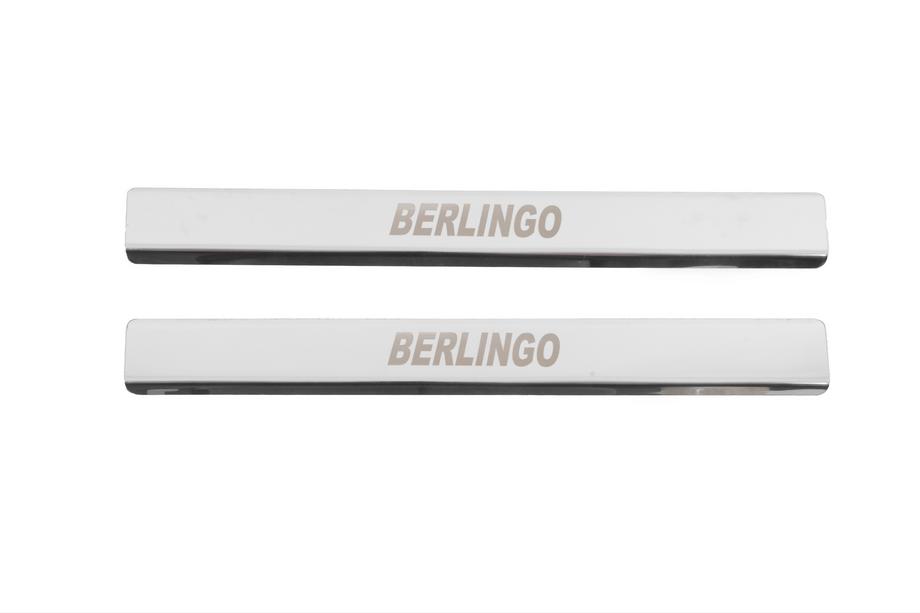 Citroen Berlingo 1996–2008 RVS instaplijsten Carmos V2 (2 stuks) Foto 1