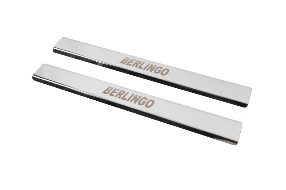Citroen Berlingo 1996–2008 RVS instaplijsten Carmos V2 (2 stuks) Foto 2