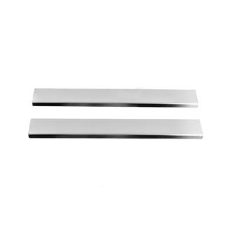 Dorpellijsten V2 (Carmos, 2 stuks, RVS) Fiat Doblo I 2005–2010 foto 2