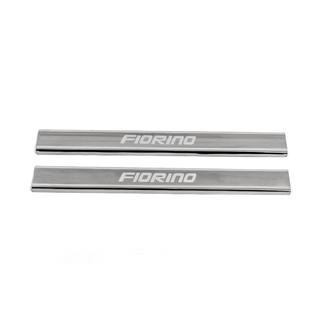 Carmos V3 RVS instaplijsten (2 stuks) Fiat Fiorino/Qubo 2008–2024 foto 2