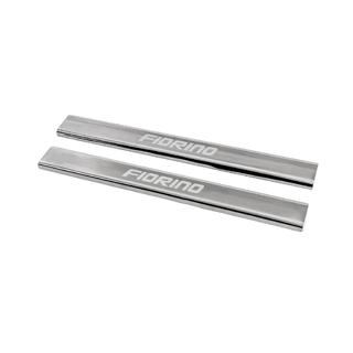 Carmos V3 RVS instaplijsten (2 stuks) Fiat Fiorino/Qubo 2008–2024 foto 1