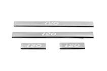 Hyundai I-20 2008–2012 Carmos V2 instaplijsten (4 stuks, RVS) foto 2
