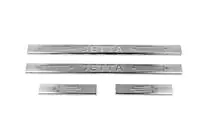 Volkswagen Jetta 2006–2011 Carmos V2 instaplijsten (4 stuks, RVS) foto 2