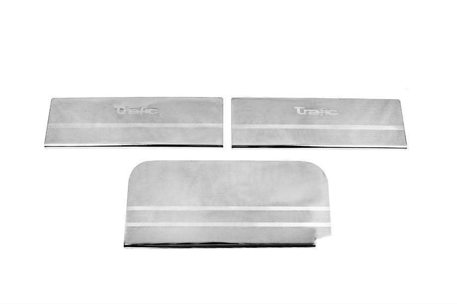 Renault Trafic 2001–2015 Carmos V2 instaplijsten (3 stuks, RVS) Image