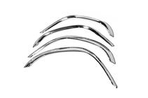 Mercedes E-class W124 1984–1997 Wielkastlijsten 1985-1989 (4 st., RVS) foto 3