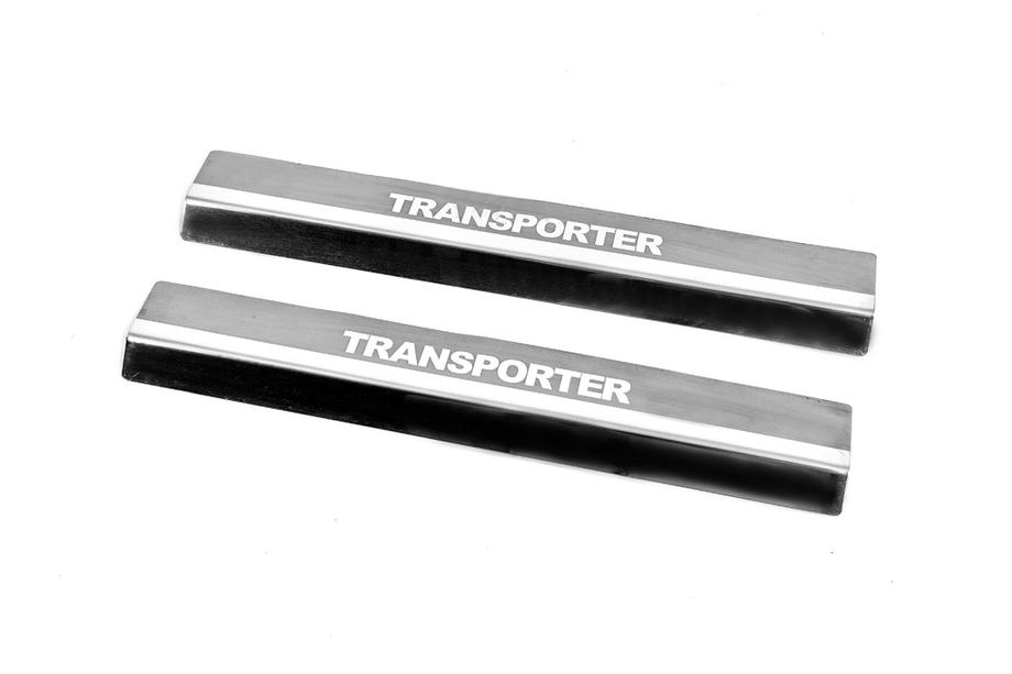 Volkswagen T5 Transporter 2003–2010 RVS instaplijsten Carmos V2 (2 stuks) Image