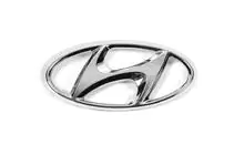 Hyundai Accent 2011–2017 Embleem (2 pinnen, 170 x 85 mm) foto 1