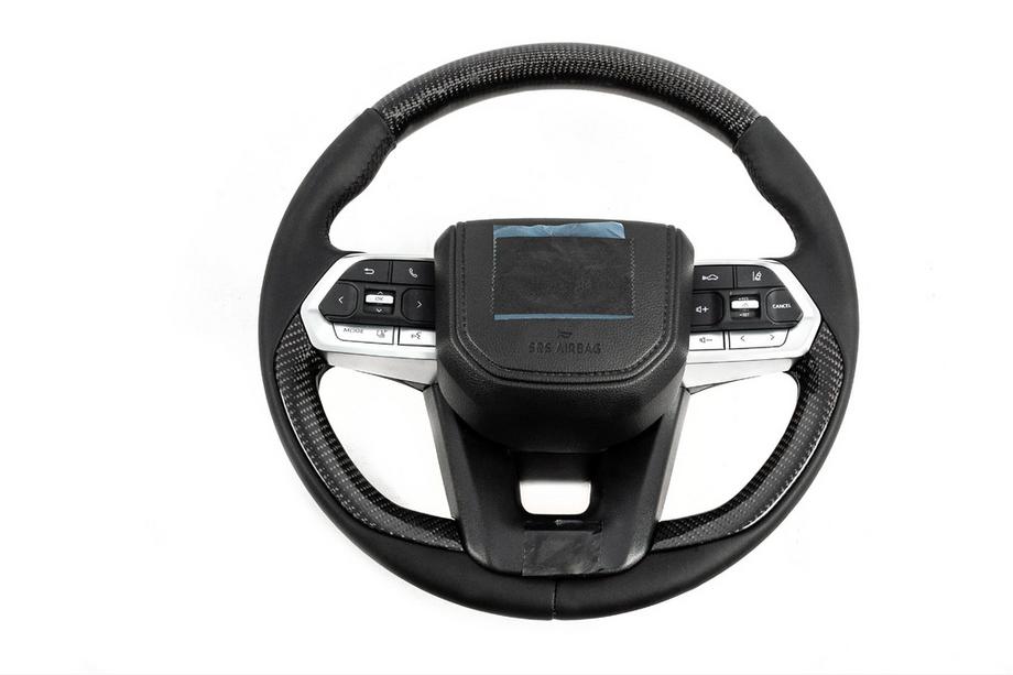 Toyota Land Cruiser 200 2007–2021 Stuurwiel met airbag in 2025-design (echt carbon) Image
