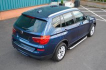 BMW X3 F25 2011–2018 Fullmond side steps (2 stuks, aluminium) foto 2