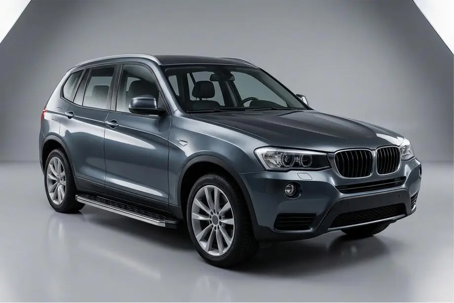 BMW X3 F25 2011–2018 BlackLine side steps (2 stuks, aluminium) Image