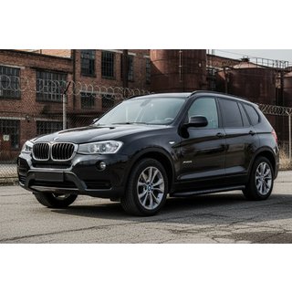 Bosphore Black zijtreden (2 stuks, aluminium) BMW X3 F25 2011–2018 foto 1