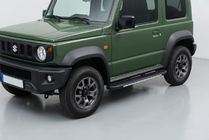 Suzuki Jimny 2018– Bosphore Grey zijtreden (set van 2, aluminium) foto 1