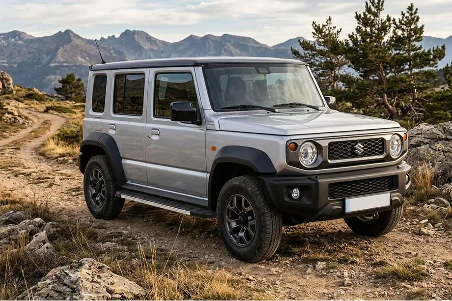 Suzuki Jimny 2018– Duru side steps (2 stuks, aluminium) Image