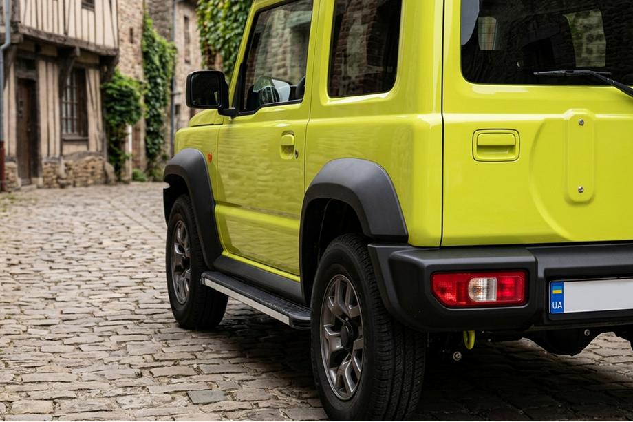 Suzuki Jimny 2018– Maya V1 zijtreden (2 stuks, aluminium) Image