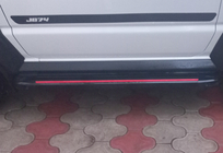 Suzuki Jimny 2018– Side steps Maya Red (2 stuks, aluminium) foto 5