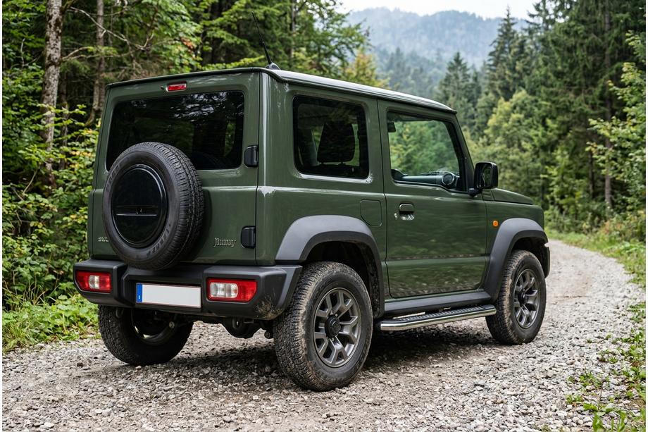 Suzuki Jimny 2018– Side steps Maydos V2 (2 stuks, aluminium) Image