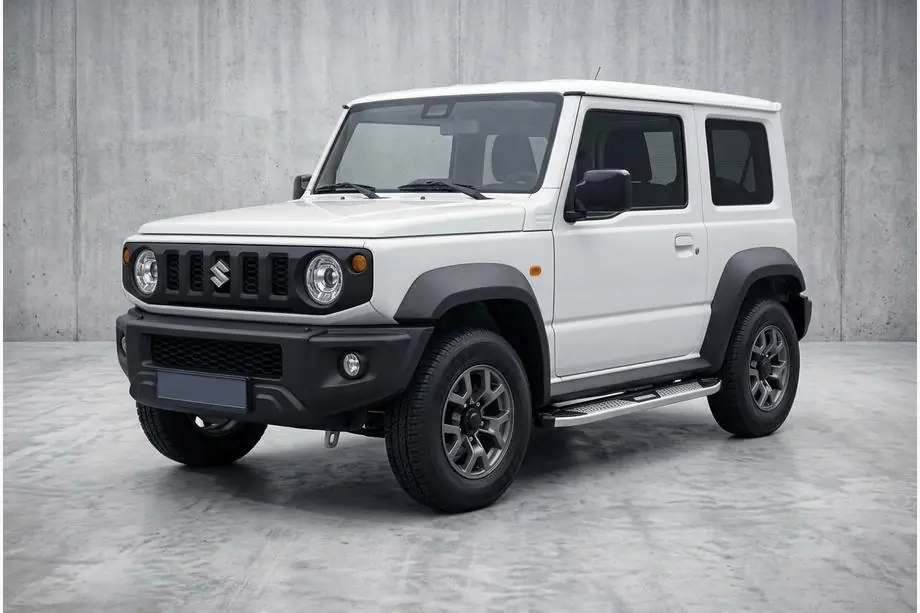 Suzuki Jimny 2018– Mevsim Grey side steps (2 stuks, aluminium) Image