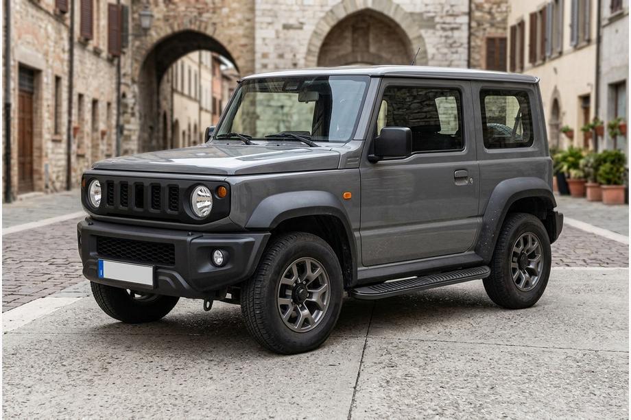 Suzuki Jimny 2018– Tayga Black zijtreden (set van 2, aluminium) Image