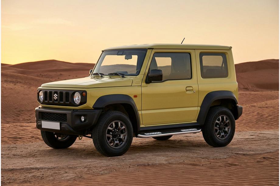 Suzuki Jimny 2018– Side steps Tayga V2 (2 stuks, aluminium) Image