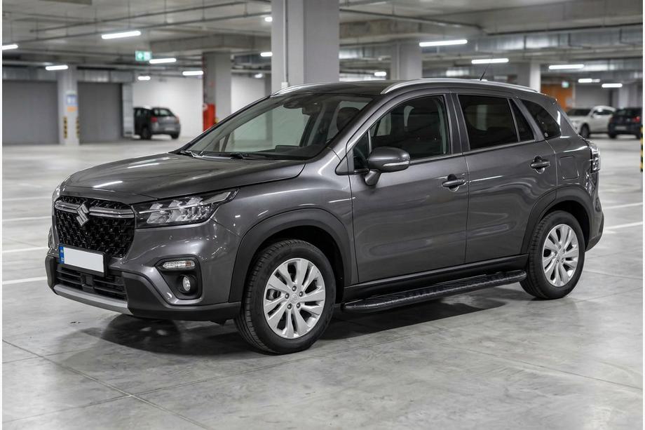 Suzuki SX4 S-Cross 2021– Bosphore Black zijtreden (2 stuks, aluminium) Image