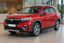 Suzuki SX4 S-Cross 2021– Side steps Maya Red (2 stuks, aluminium) foto 1